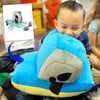 kids drawing car plush